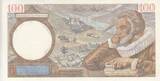 France 1942 100 Francs - Sully - 02-04-1942 - Serial H.29907 UNC