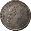 France 1 token 1752 Louis XV - Jeton Argent, Académie Royale de Rouen TTB-