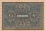 Germany  50 Mark Head of woman - 1919 - Reihe 2 - Varial number AU