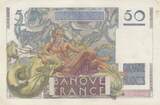 France 1949 50 Francs - Le Verrier - 03-11-1949 - Serial T.144 XF