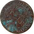 France 1 token XVème Siècle Dauphiné - Jeton De Compte Laiton, XVe Siecle FF