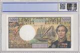 New Caledonia  5000 Francs - Bougainville - Boat - Specimen - ND 1971) - PCGS OPQ 65 - P.65s UNC