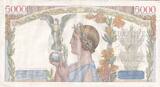 France 1942 5000 Francs Victory - 10-12-1942 Serial D.924 SUP-