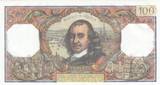France 1976 100 Francs - Corneille -05-08-1976 - Serial X.989 UNC