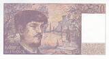 France  20 Francs - Debussy - 1988 - Serial M.023 UNC