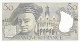 France  50 Francs - Quentin de la Tour - 1990 - Serial V.59