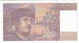 France  20 Francs - Debussy - 1997 - Serial L.063 UNC