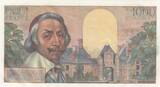 France 1956 1000 Francs - Richelieu - 04-10-1956 - Serial E.277 XF+