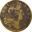 Jeton France 1 token Brass Louis XIV 1705 TB-