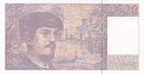 France  20 Francs - Debussy - 1991 - Serial C.033 XF+