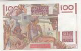 France 1949 100 Francs - Young Farmer - 19-05-1949 - Serial B.331 UNC