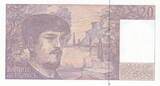 France  20 Francs - Debussy - 1990 - Serial D.028 - Faute UNC