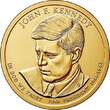 USA  1 Dollar J.F. Kennedy - 2015 P Philadelphia AU