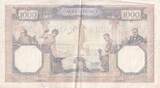 France 1931 1000 Francs Ceres and Mercury - 05-03-1931 - Serial Z.1220 FF