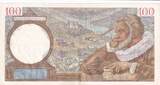 France 1942 100 Francs Sully - 19-03-1942 - Serial P.29390 XF