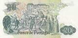 Portugal 1971 20 Escudos - Garcia de Orta - 27-07-1971 - Serial IJ XF