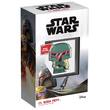 Niue island 2 dollars Bobba Fett - STAR WARS Chibi - 1 Ounce Silver Colour 2020 5/9 UNC