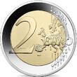 2022 2 Euros Commémo. BE MONACO 2022 - 100 years since the death of Prince Albert I of Monaco BE ( belle épreuve)