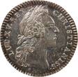 France 1 token Galères Royales, Louis XV - Jeton Argent 1758 VF+