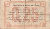 France 25 centimes 1915 25 Cents - Fourmies - Regional Coupon - 24-10-1915 - Seventh serial VF