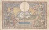 France 1918 100 Francs - Luc Olivier Merson - 19-07-1918 - Serial U.4890 FF