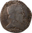 France  HENRI III - 1/2 FRANC WITH FLAT COLLAR (1578) H LA ROCHELLE FF