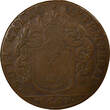 France 1 token Mayors of Nantes, François Lorido - Copper Token -1667 B+/TB