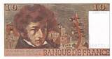 France 1978 10 Francs - Berlioz - 02-03-1978 - Serial B.301 XF