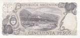 Argentina 1974 50 Pesos - J. San Martin - Jujuy - 1976 - Serial B UNC