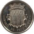 Jeton France 1 token Silver poinçon Abeille (après 1860-1879) 9 Rennes XF
