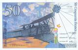 France  50 Francs - Saint-Exupéry - 1992 - Serial N.003 UNC