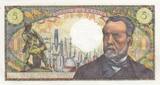 France 1969 5 Francs - Pasteur - 06-02-1969 - Serial W.87 UNC
