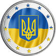 UKRAINE - 2 Euros Colour UNC ( non circulé)