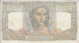 France 1949 1000 Francs - Minerva and Hercules - 03-11-1949 - Serial A.612 VF