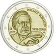 LOT OF 5 X 2 Euros Commemo. Germany 2018 - Helmut Schmidt UNC ( non circulé)