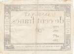 France  100 Francs - 18 Nivose An III - (07.01.1795) - Sign. Ogé - Serial 1609 VF