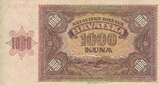Croatia 1941 1000 Kuna - Young girl - Mountains - 26-05-1941 - Serial R VF