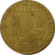 France 1 token Mayors of Nantes, René de la Tullaye - Brass Token -1631 B+/TB-