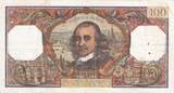 France 1967 100 Francs Corneille - 1967-04-06 - Serial V.236 VF
