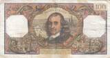 France 1971 100 Francs - Corneille - 01-07-1971 - Serial C.581 VF