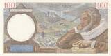 France 1941 100 Francs - Sully - 13-03-1941 - Serial V.19858 UNC