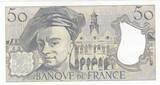 France  50 Francs - Quentin de la Tour - 1990 - Serial H.62 AU