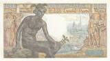 France 1942 1000 Francs - Goddess Demeter - 20-06-1942 - Serial V.628 UNC