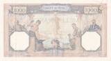 France 1938 1000 Francs Ceres and Mercury - 30-03-1939 - Serial T.6865 XF