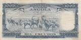 Angola 1970 1000 Escudos - A. Tomas - dam - 10-06-1970 - Serial G9eJ VF