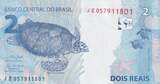 Brazil  2 Reais Liberty - Turtles 2010 (2022) - Serial JE UNC