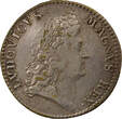 France 1 token Louis XIV - Jeton Laiton Argenté, La Vigilance FF+