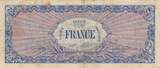 France  100 Francs - Allied Military Currency - 1944 - Serial Small 2 - Num 25565109 VF
