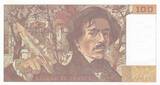 France  100 Francs - Delacroix - 1987 - Serial P.127 UNC