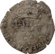 France 1578-1586 HENRY III - DOUBLE SOL PARISIS, 2nd TYPE P DIJON FF+